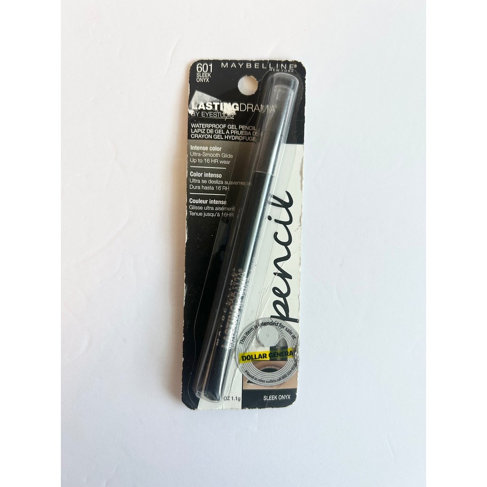 Maybelline Lasting Drama Waterproof Gel Pencil Eyeliner 601 Sleek Onyx Black